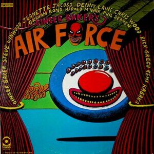 ginger baker airforce live at albert hall 1970 2 lp set - afro jazz rock winwood